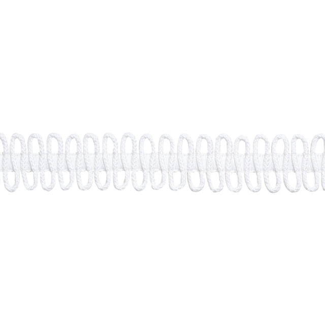Thibaut Sashay Applique Snow White Trim