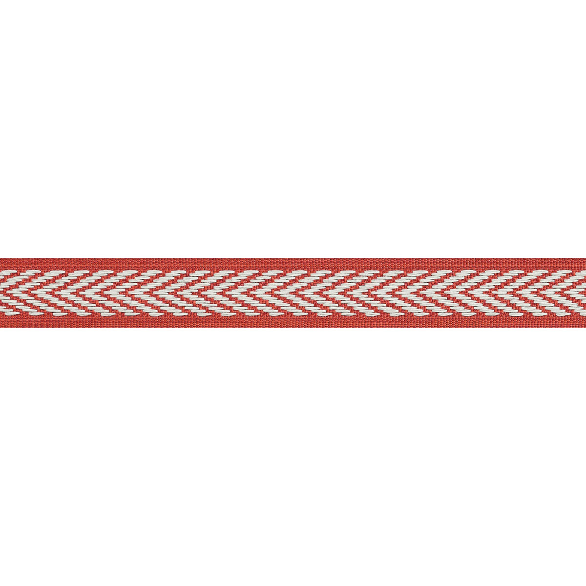 Thibaut Westport Tape Cranberry Trim