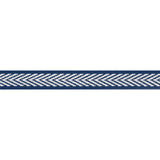 Thibaut Westport Tape Navy Trim