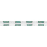 Thibaut Easton Fringe Seafoam Trim