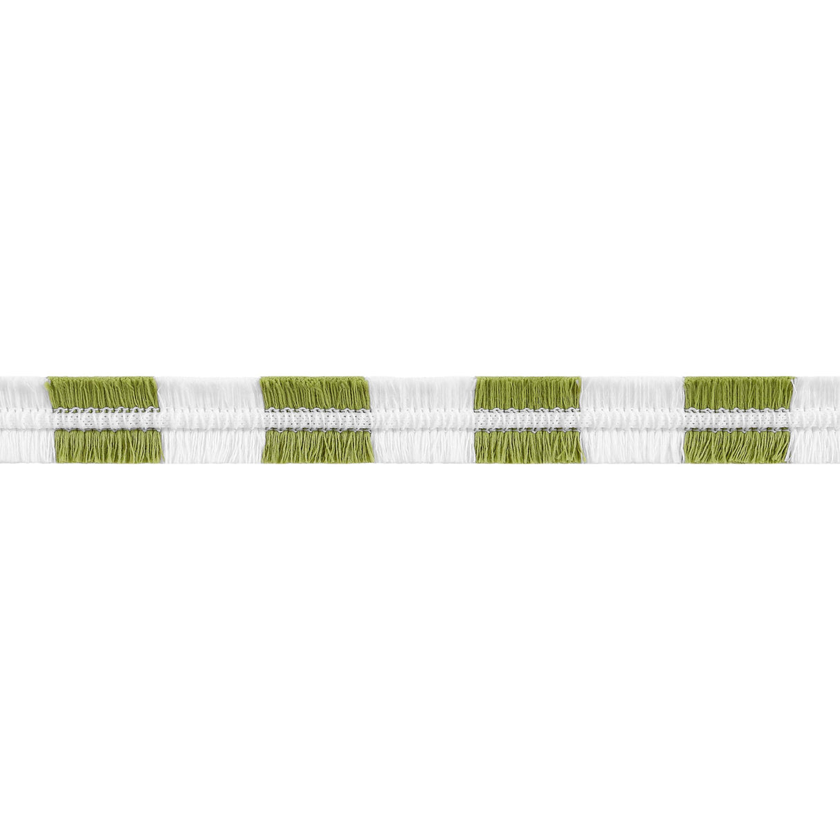Thibaut Easton Fringe Spring Green Trim