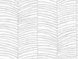 York Wallcoverings Cascade Palm Grey Chic Tropics Peel + Stick Wallpaper