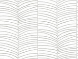 York Wallcoverings Cascade Palm Grey Chic Tropics Peel + Stick Wallpaper