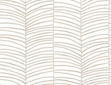 York Wallcoverings Cascade Palm Taupe Chic Tropics Peel + Stick Wallpaper