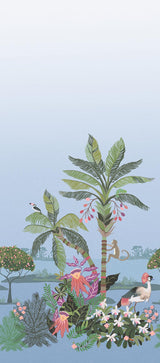 York Wallcoverings Tropical Lagoon Lush Premium Peel + Stick Wall Mural