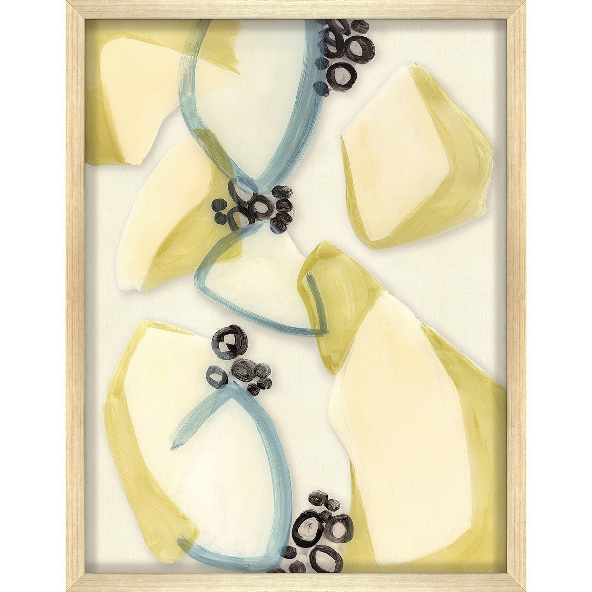 Paragon Bedrock Garden I Yellow 43 X 33 X 2 Wall Art