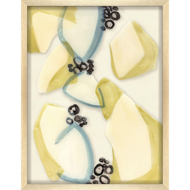 Paragon Bedrock Garden I Yellow 43 X 33 X 2 Wall Art