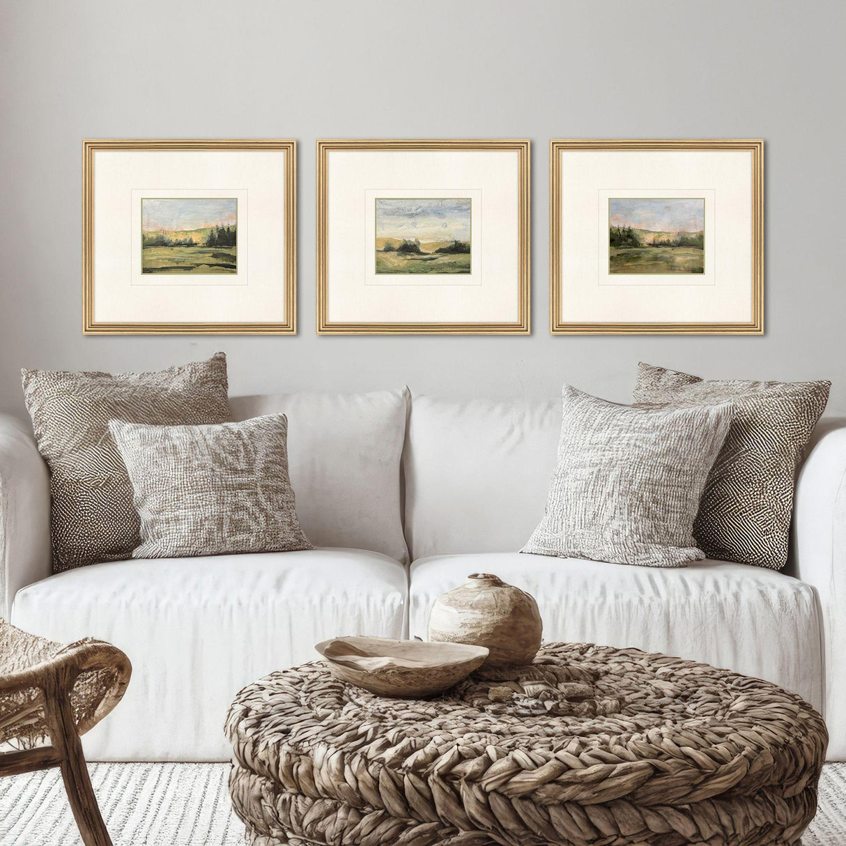 Paragon Verde Vista I S/3 Green 20 X 22 X 2 Wall Art
