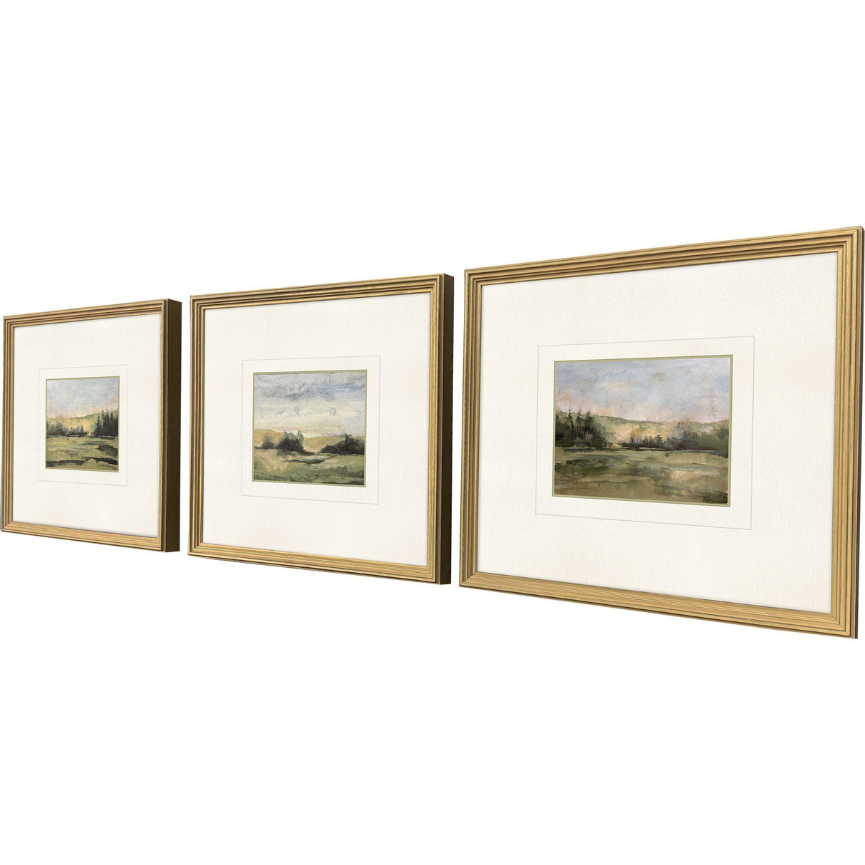 Paragon Verde Vista I S/3 Green 20 X 22 X 2 Wall Art