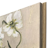 Paragon A New Bloom II White 25 X 25 X 2 Wall Art