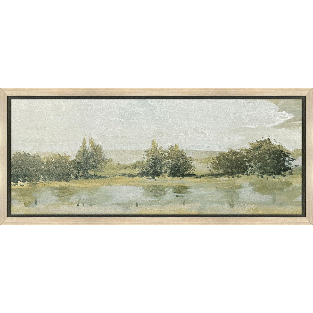 Paragon Peaceful Afternoon Green 27 X 62 X 2 Wall Art