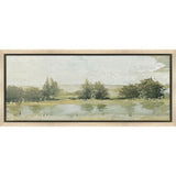 Paragon Peaceful Afternoon Green 27 X 62 X 2 Wall Art