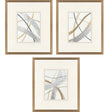 Paragon Crossing Paths I S/3 Blue 23 X 20 X 2 Wall Art