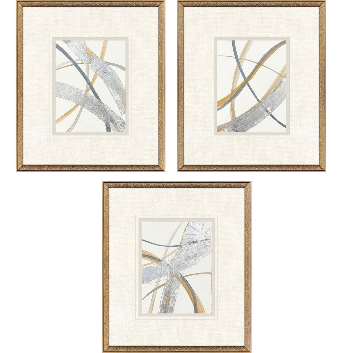 Paragon Crossing Paths I S/3 Blue 23 X 20 X 2 Wall Art