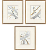 Paragon Crossing Paths I S/3 Blue 23 X 20 X 2 Wall Art
