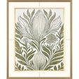 Paragon Budding Botanical Green 50 X 42 X 2 Wall Art
