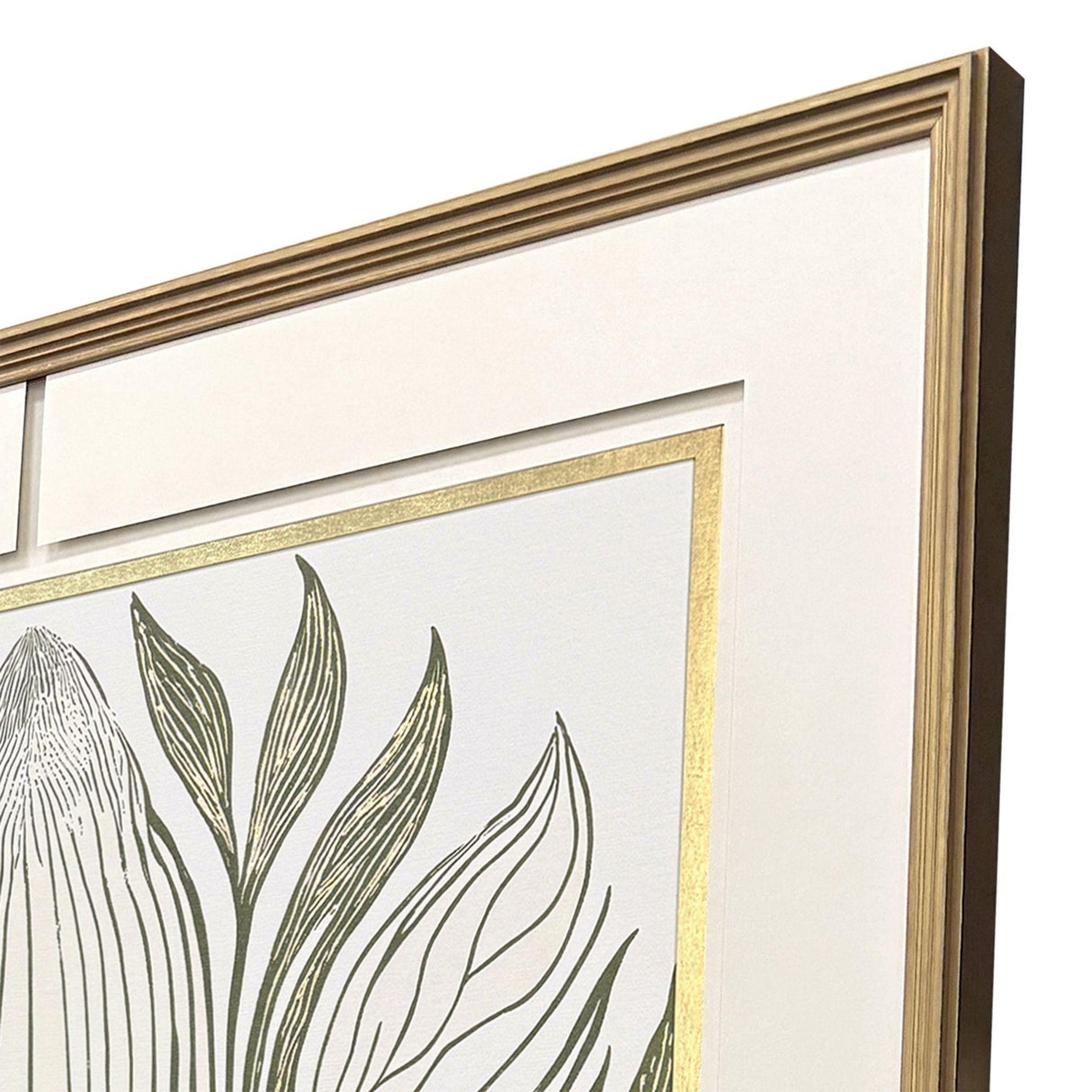 Paragon Budding Botanical Green 50 X 42 X 2 Wall Art
