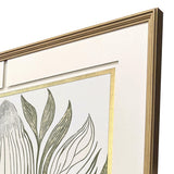 Paragon Budding Botanical Green 50 X 42 X 2 Wall Art
