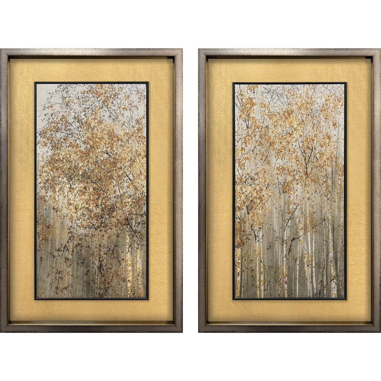 Paragon Birch Impression S/2 Brown 31 X 19 X 2 Wall Art