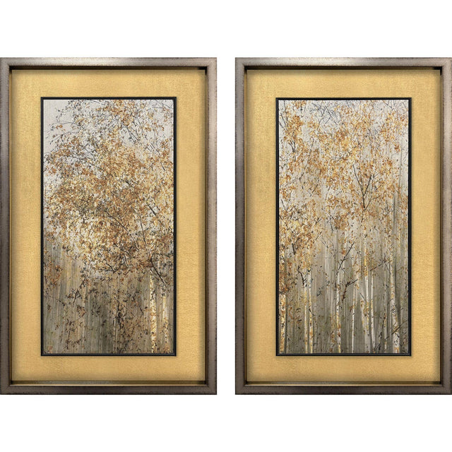 Paragon Birch Impression S/2 Brown 31 X 19 X 2 Wall Art