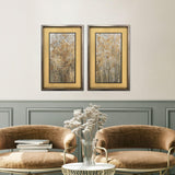 Paragon Birch Impression S/2 Brown 31 X 19 X 2 Wall Art