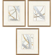 Paragon Crossing Paths II S/3 Blue 23 X 20 X 2 Wall Art