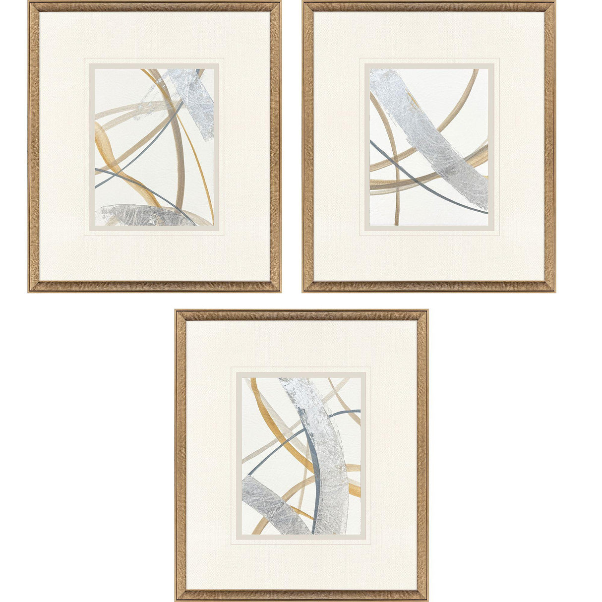 Paragon Crossing Paths II S/3 Blue 23 X 20 X 2 Wall Art