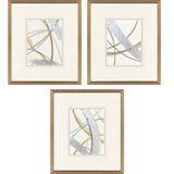 Paragon Crossing Paths II S/3 Blue 23 X 20 X 2 Wall Art
