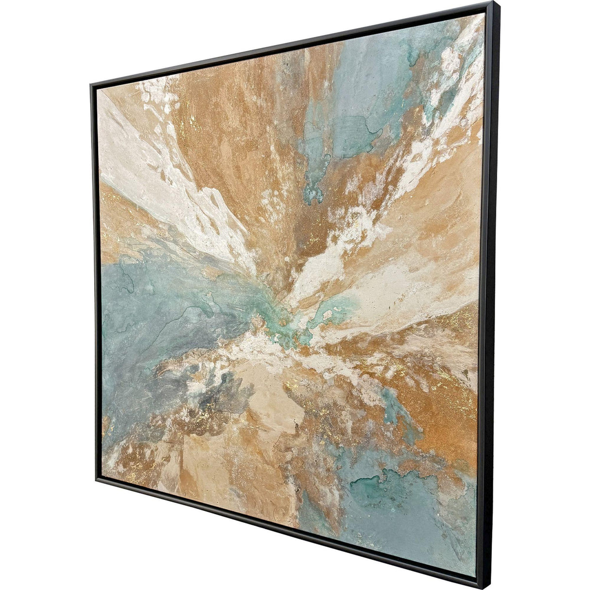 Paragon Tranquil Blend Turquoise 50 X 50 X 2 Wall Art