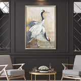 Paragon Delicate Cranes Beige 61 X 41 X 3 Wall Art