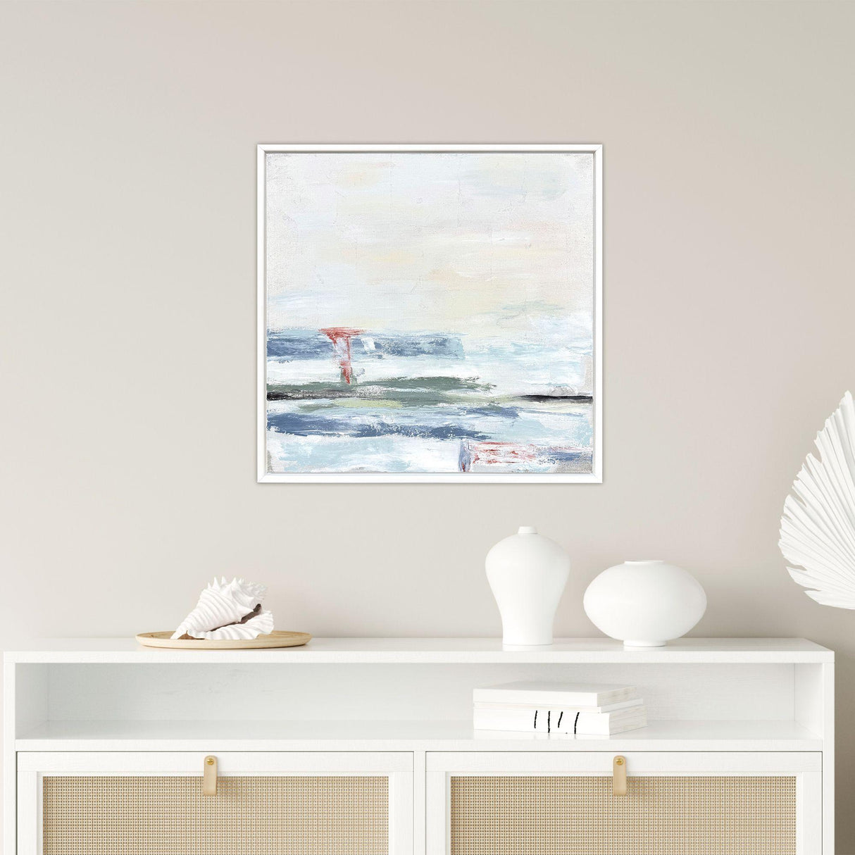 Paragon Calm Waters II Blue 26 X 26 X 2 Wall Art