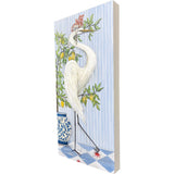 Paragon Crowned Crane I Blue 48 X 24 X 4 Wall Hanging
