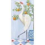 Paragon Crowned Crane II Blue 48 X 24 X 4 Wall Hanging