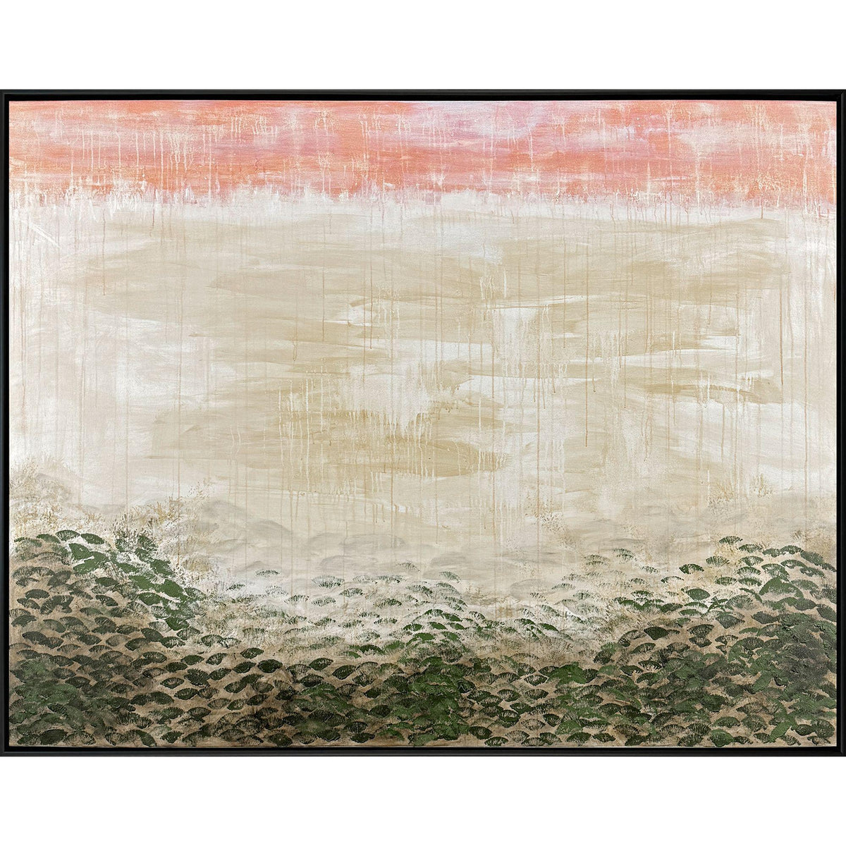 Paragon Ouachita Sunrise Beige 57 X 74 X 2 Wall Art