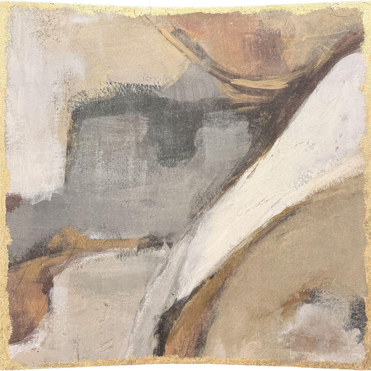 Paragon Transcend II Beige 29 X 29 X 3 Wall Hanging