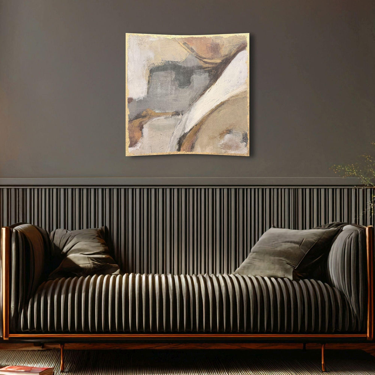 Paragon Transcend II Beige 29 X 29 X 3 Wall Hanging