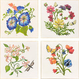 Paragon Floral Snapshot I S/4 Multi 05 X 05 X 1 Wall Hanging