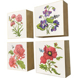 Paragon Floral Snapshot III S/4 Multi 05 X 05 X 1 Wall Hanging