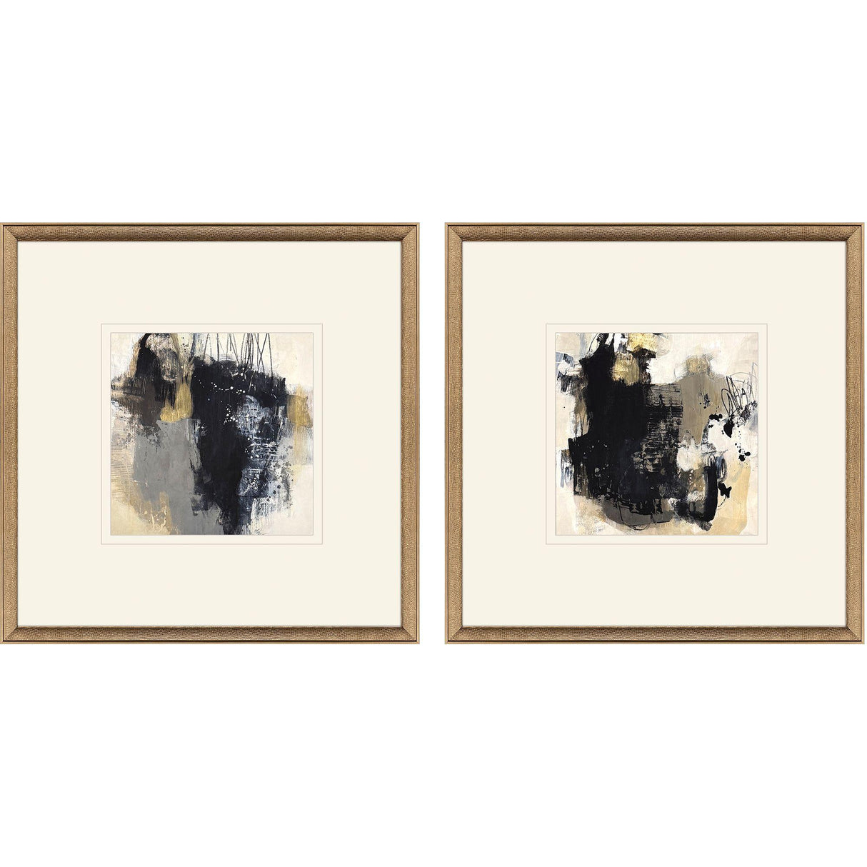 Paragon Peaceful Challenge I S/2 Black 21 X 21 X 2 Wall Art
