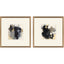 Paragon Peaceful Challenge I S/2 Black 21 X 21 X 2 Wall Art