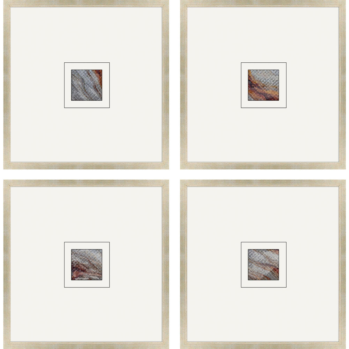 Paragon Natural Patterns II S/4 Metallic 21 X 21 X 1 Wall Art