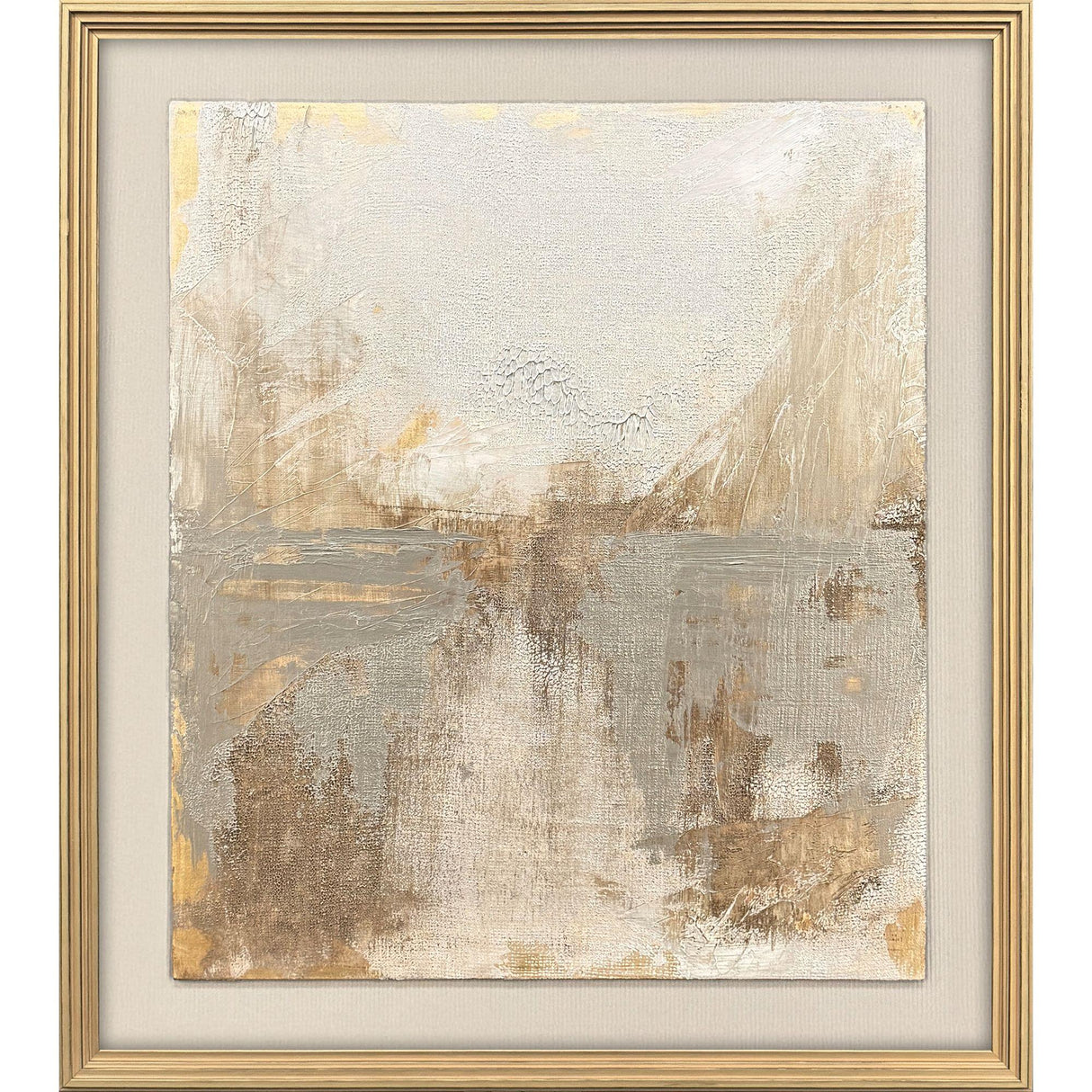 Paragon Goldenscape II White 30 X 26 X 2 Wall Art
