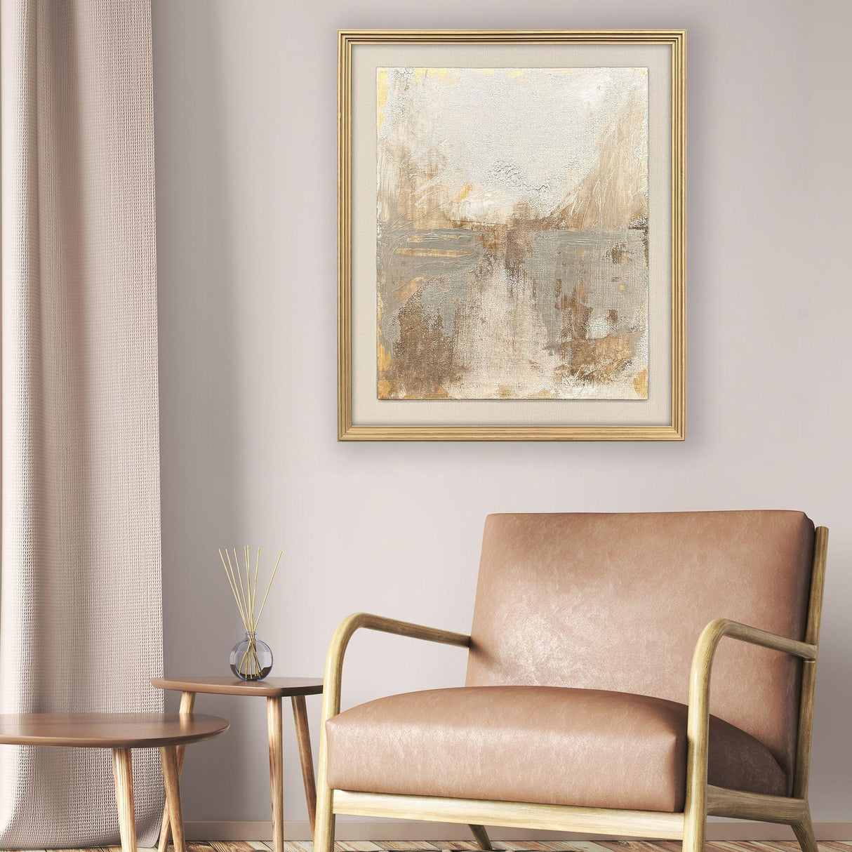 Paragon Goldenscape II White 30 X 26 X 2 Wall Art