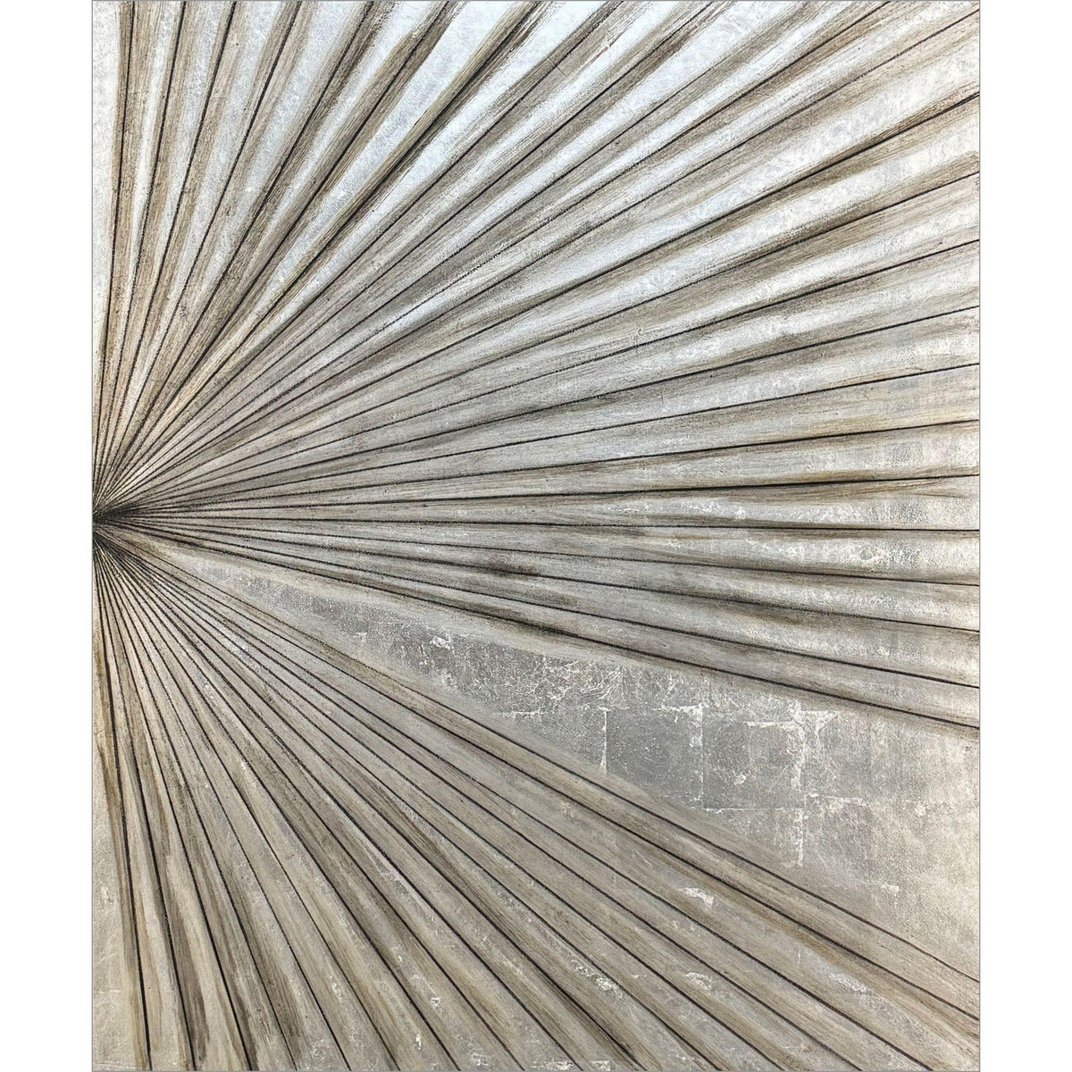 Paragon Enigma in Silver II Beige 58 X 48 X 4 Wall Hanging