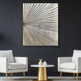 Paragon Enigma in Silver II Beige 58 X 48 X 4 Wall Hanging