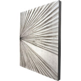 Paragon Enigma in Silver II Beige 58 X 48 X 4 Wall Hanging