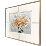 Paragon A Rose is a Rose White 42 X 48 X 2 Wall Art