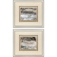 Paragon Silent Horizon S/2 Metallic 18 X 20 X 2 Wall Art