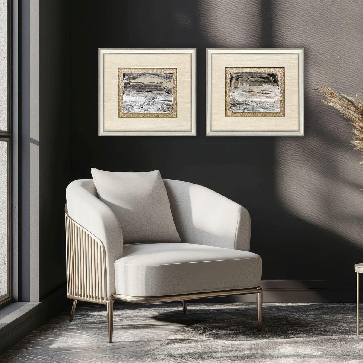 Paragon Silent Horizon S/2 Metallic 18 X 20 X 2 Wall Art