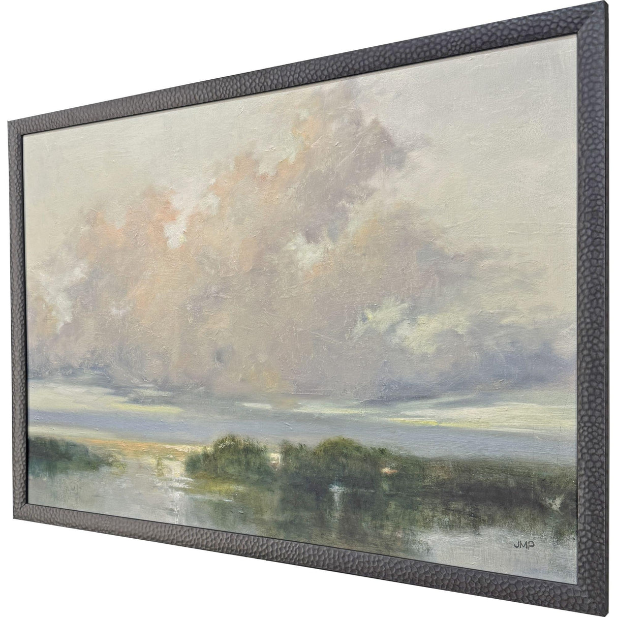Paragon Clouds and Currents Blue 35 X 49 X 2 Wall Art
